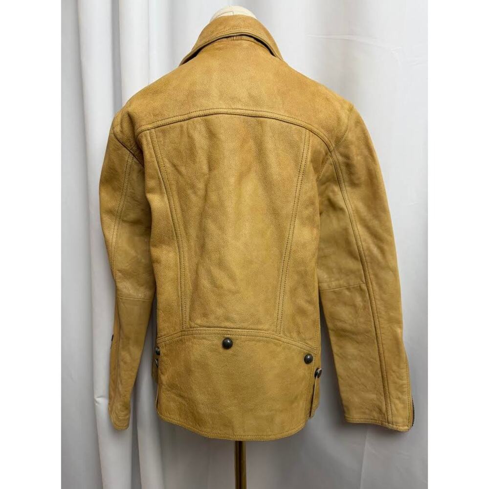 New!  Free People Jealousy Leather‎ Moto Jacket X-SMALL - Picture 5 of 10